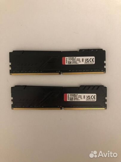 Оперативная память Kingston DDR4 3200 2x8Gb