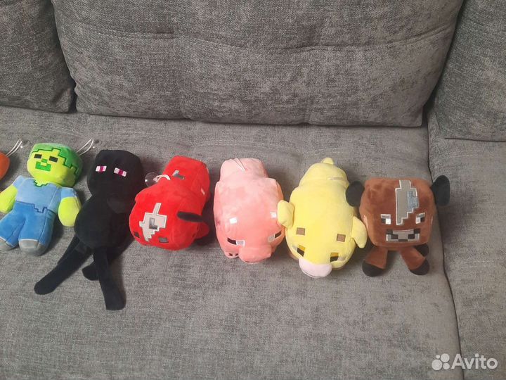 Мягкие игрушки новые майнкрафт