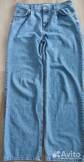 Джинсы женские широкие