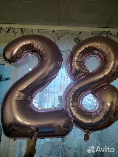 Воздушные шары цифры