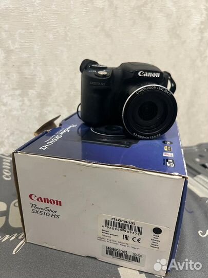 Фотоаппарат canon powershot sx510 gs