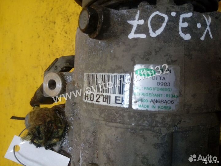 Компрессор кондиционера Hyundai elantra HD