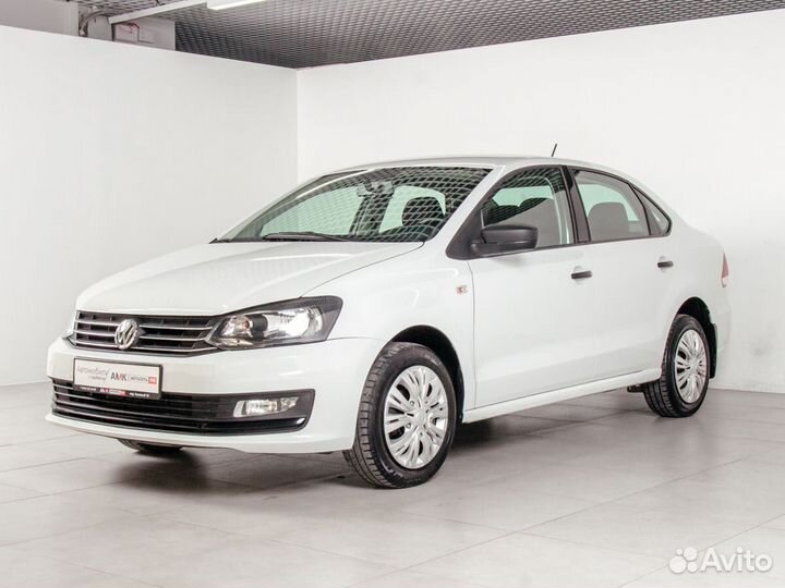 Volkswagen Polo 1.6 AT, 2019, 110 461 км