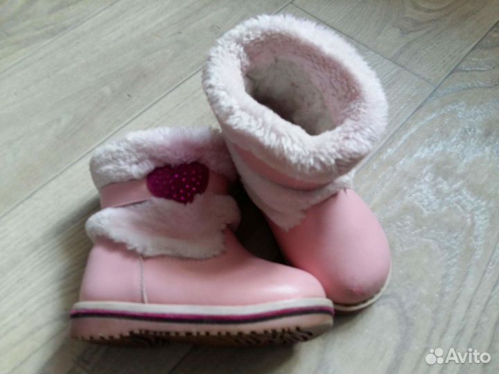 Сапоги унты для девочки
