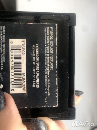 Тени для век nyx