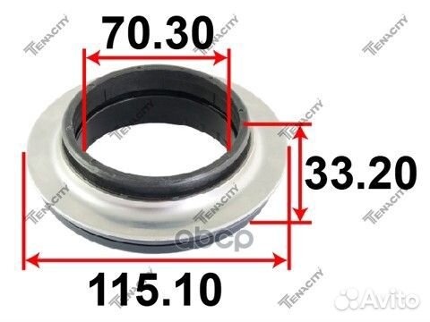 Подшипник опорный 51726snag01 51726SNA013 TEN