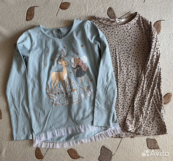 Вещи пакетом на девочку 134