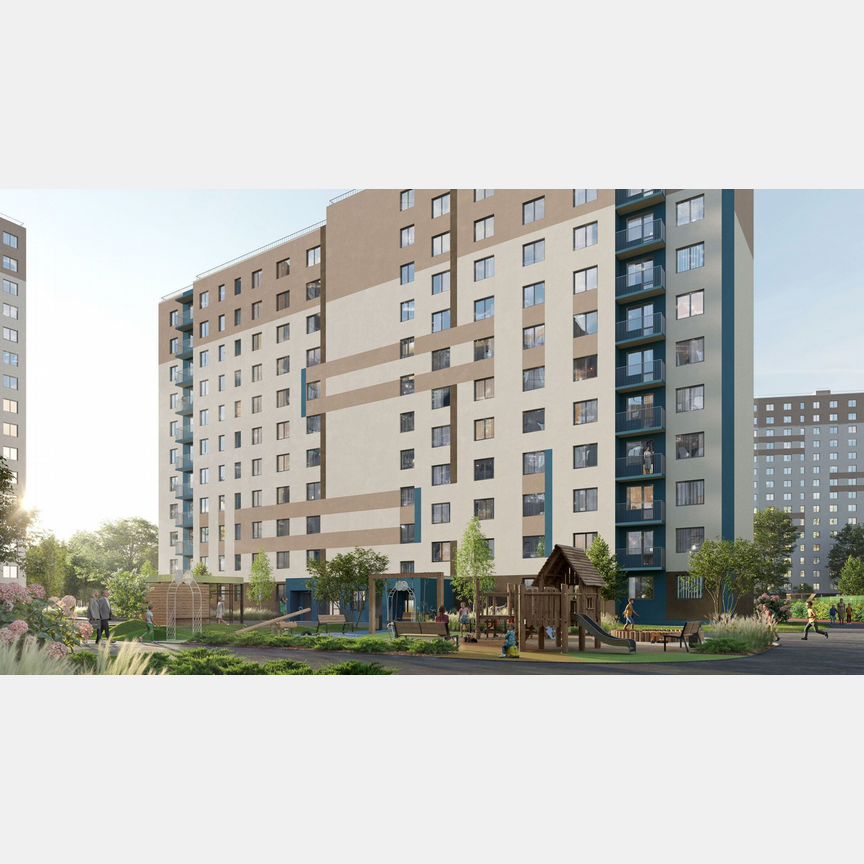 3-к. квартира, 62 м², 11/16 эт.