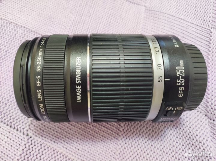 Объектив canon ef s 55 250mm