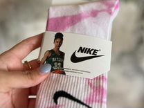 Носки nike тай дай высокие