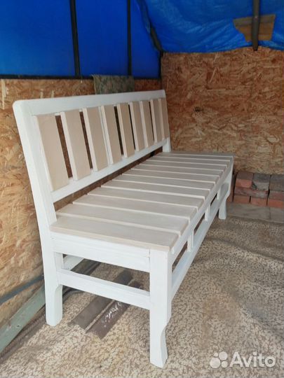 Скамейка лавочка садовая