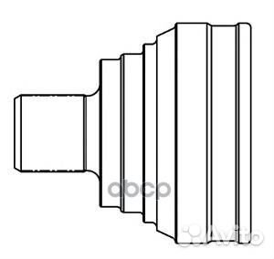 ШРУС audi A4 1.6-2.0 00- наруж.(ABS) 803058 GSP