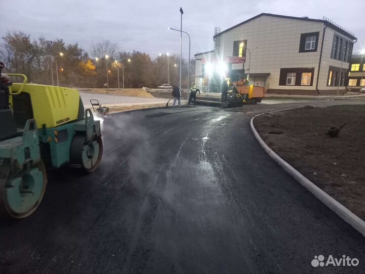 Укладка асфальта