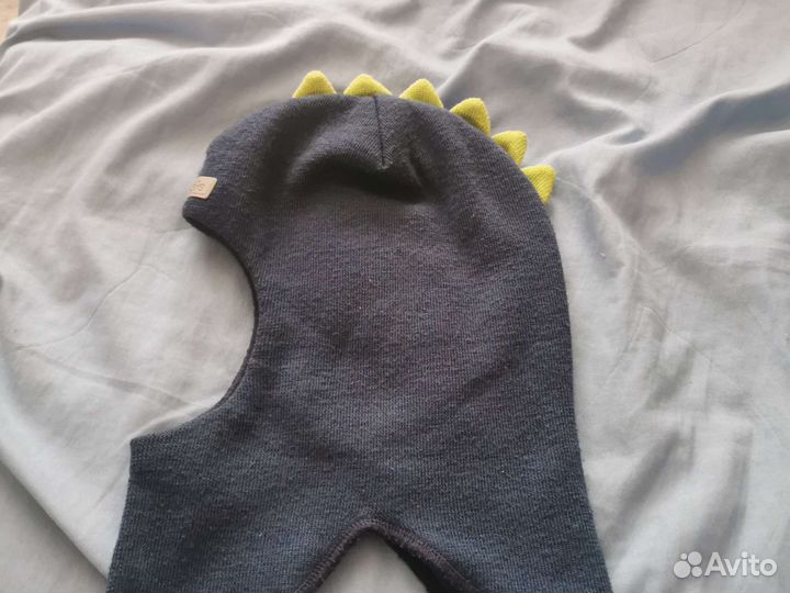 Шапка шлем для мальчика