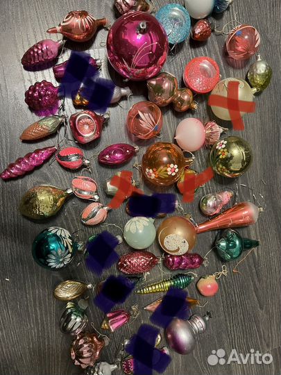 Елочные игрушки СССР