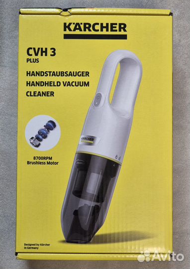 Аккумуляторный пылесос Karcher CVH 3 Plus