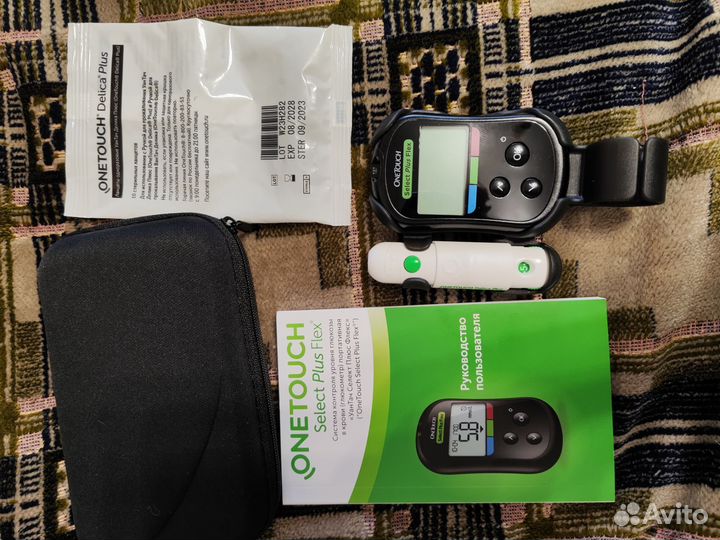 Глюкометр One touch Select plus flex