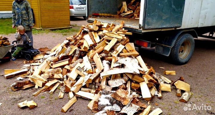 Дрова колотые с доставкой