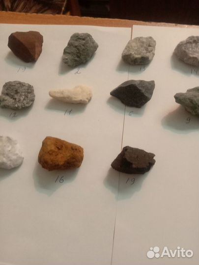 Коллекция полезных ископаемых