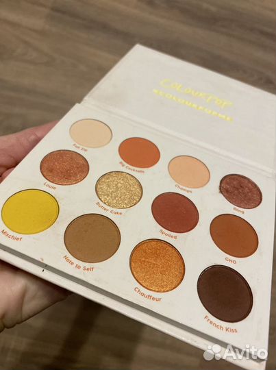 Тени палетка colour pop