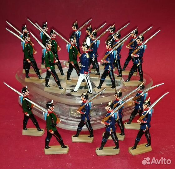 Солдатики оловянные старинные пруссия