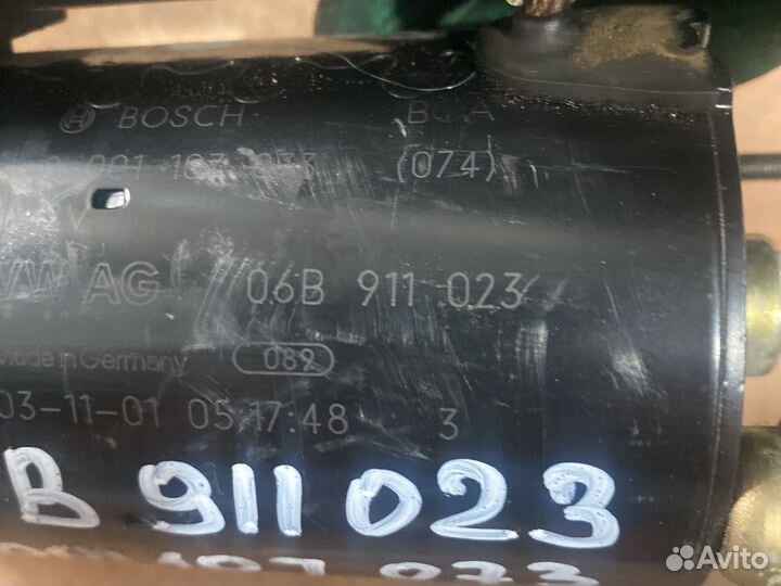 Стартер 06B911023 Audi A4 A6 Passat B5 1.8л 2.0л