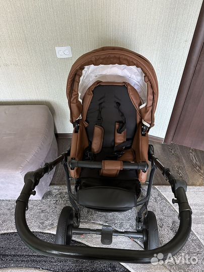 Коляска 2 в 1 эко кожа