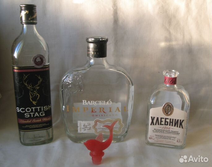 Бутылки футляры коробки алкоголь