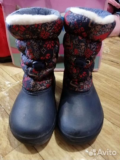 Сапожки утеплённые