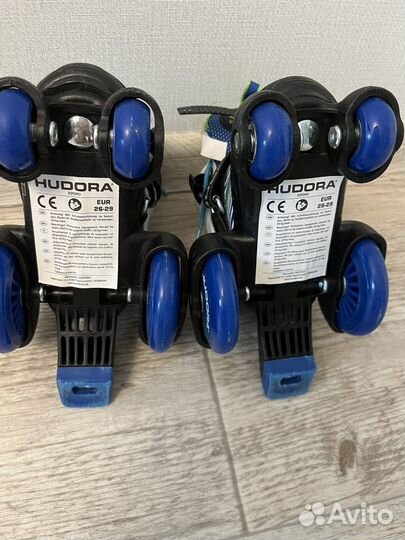 Роликовые коньки детские раздвижные (р.26-29)