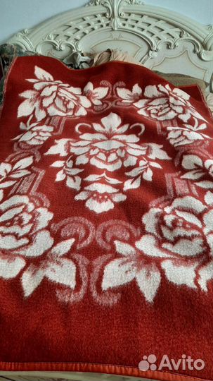 Одеяло шерстяное новое