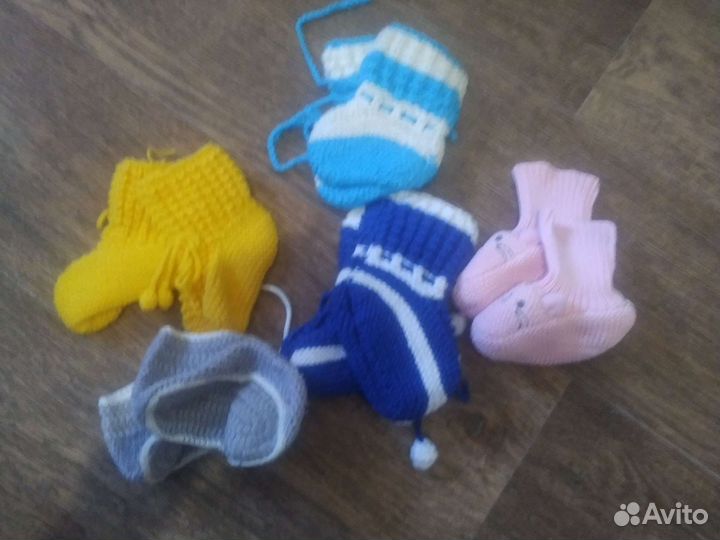 Носки вязаные детские