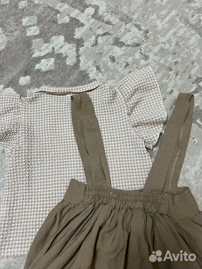 Сарафан и рубашка для девочки