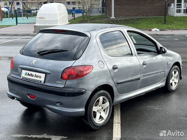 Peugeot 206 1.4 МТ, 2008, 226 356 км