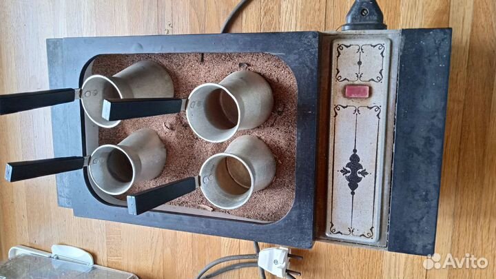 Электро кофеварка. Кофе на песке