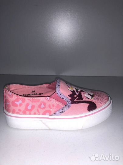 Кеды для девочки 26 размер