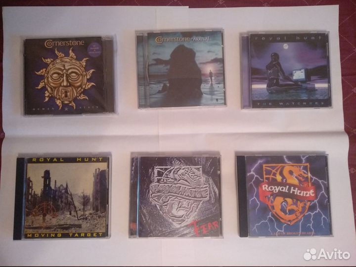 Музыкальные CD/DVD диски (рок, металл), в тч новые