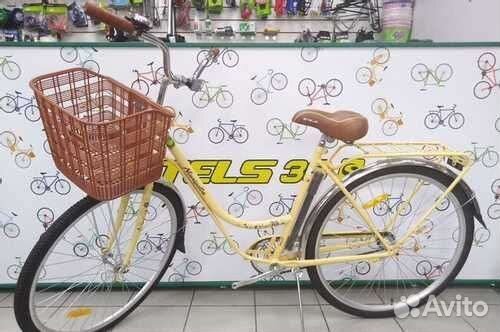 Stels navigator 325 lady слоновая кость + корзина