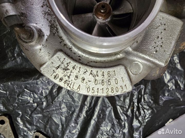 Турбина твинскролл TD04HLA