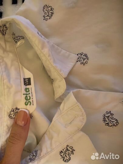 Школьные рубашки блузки Sela, 152-158