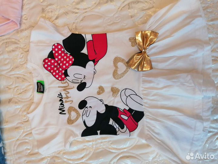 Летние платья для девочек микки