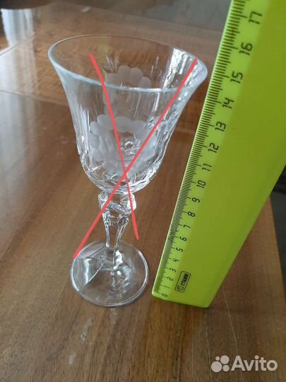Хрустальные фужеры СССР