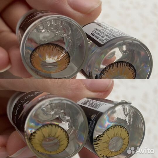 Цветные линзы с диоптриями и без