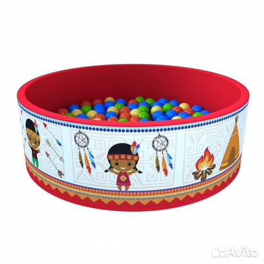 Сухой бассейн с шариками
