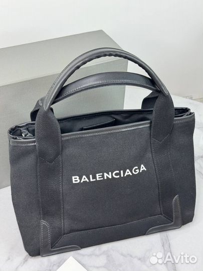 Сумка Balenciaga Navy Cabas (2025)