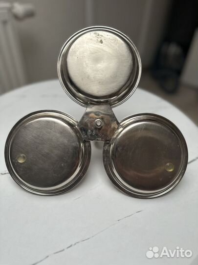 Менажница металлическая 3 секции