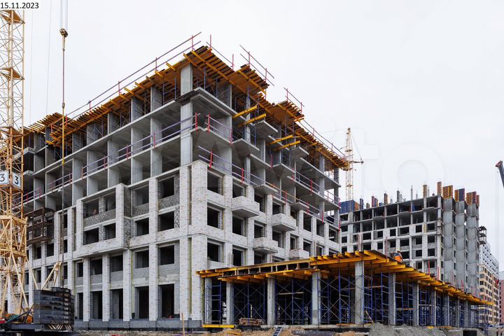 2-к. квартира, 42,3 м², 3/15 эт.