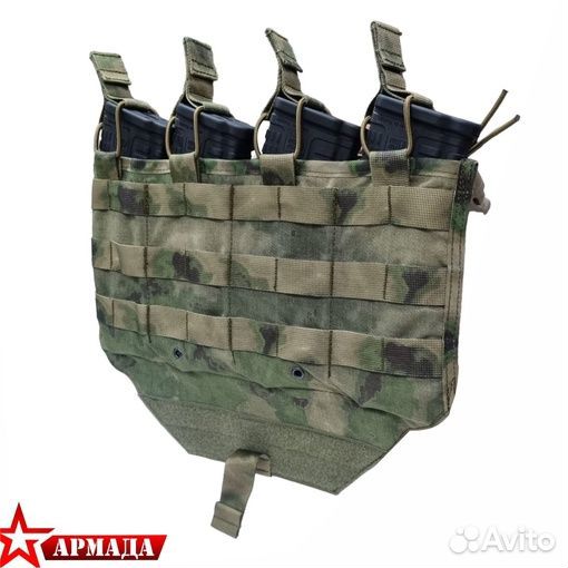 Подсумок для 4 магазинов ак. Модуль акм 4 мох (ссо