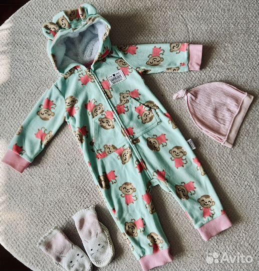 Пакет одежды на девочку 74-80