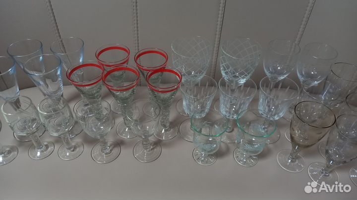 Рюмка на ножке СССР стекло